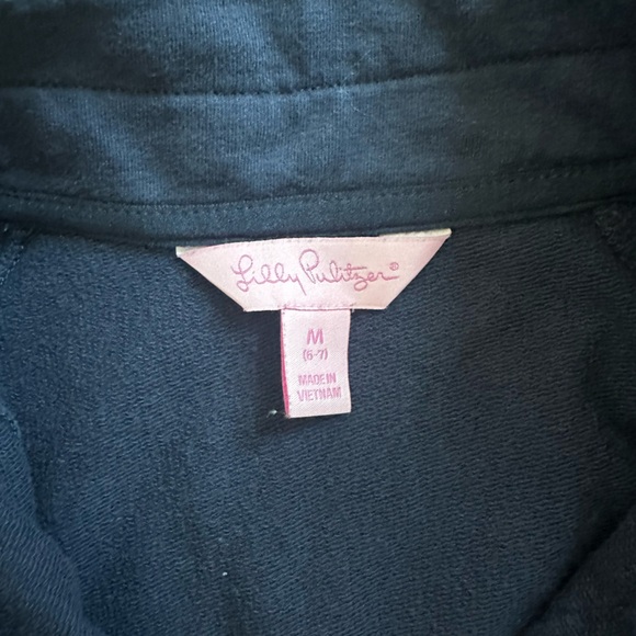 Lilly Pulitzer Girl Stretch Full Zip Size 6/7 - Picture 2 of 3